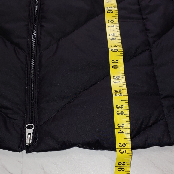 Eddie Bauer black down winter coat - Picture 6 of 8